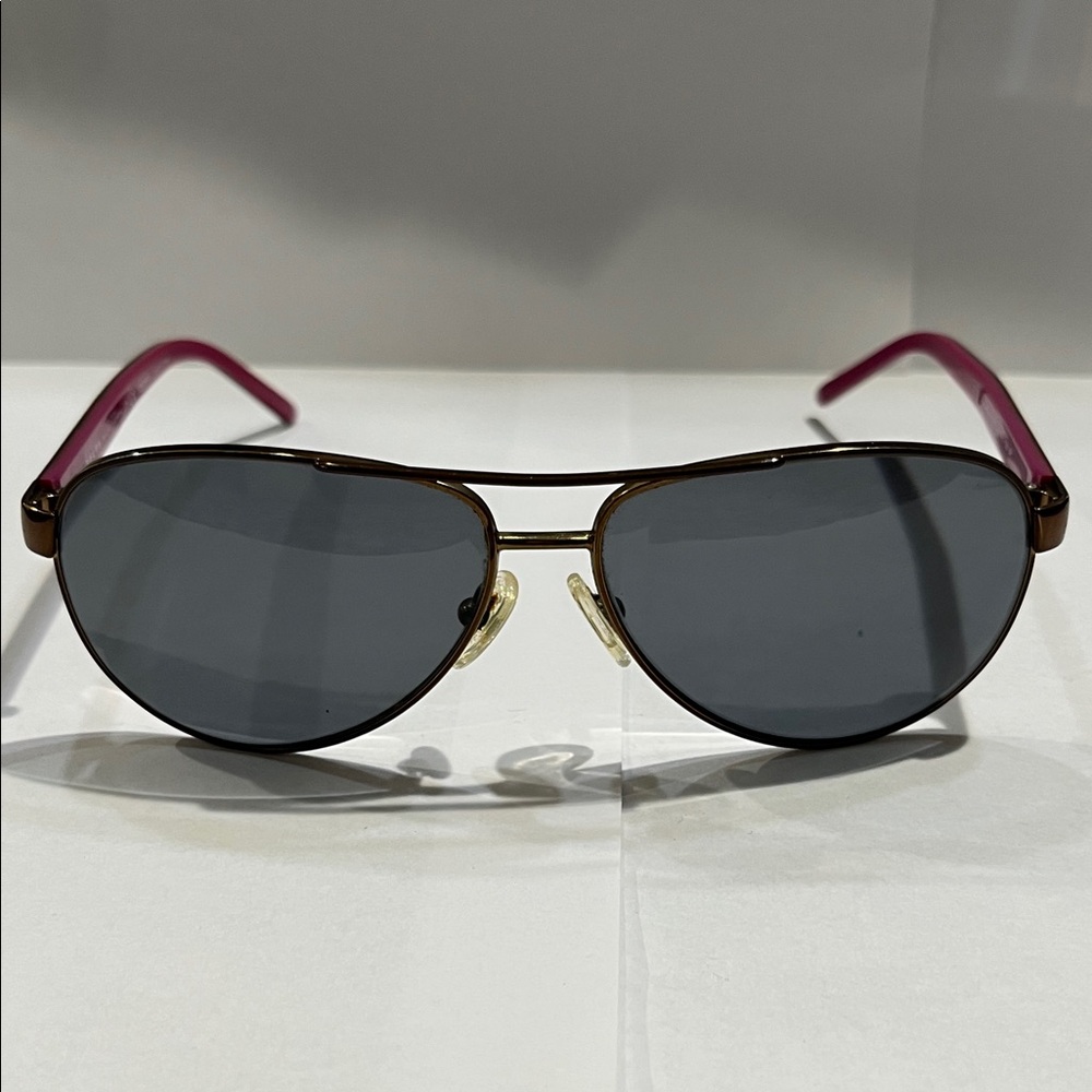 Ralph Ralph Lauren Stylish Black and Gold eyeglasses.